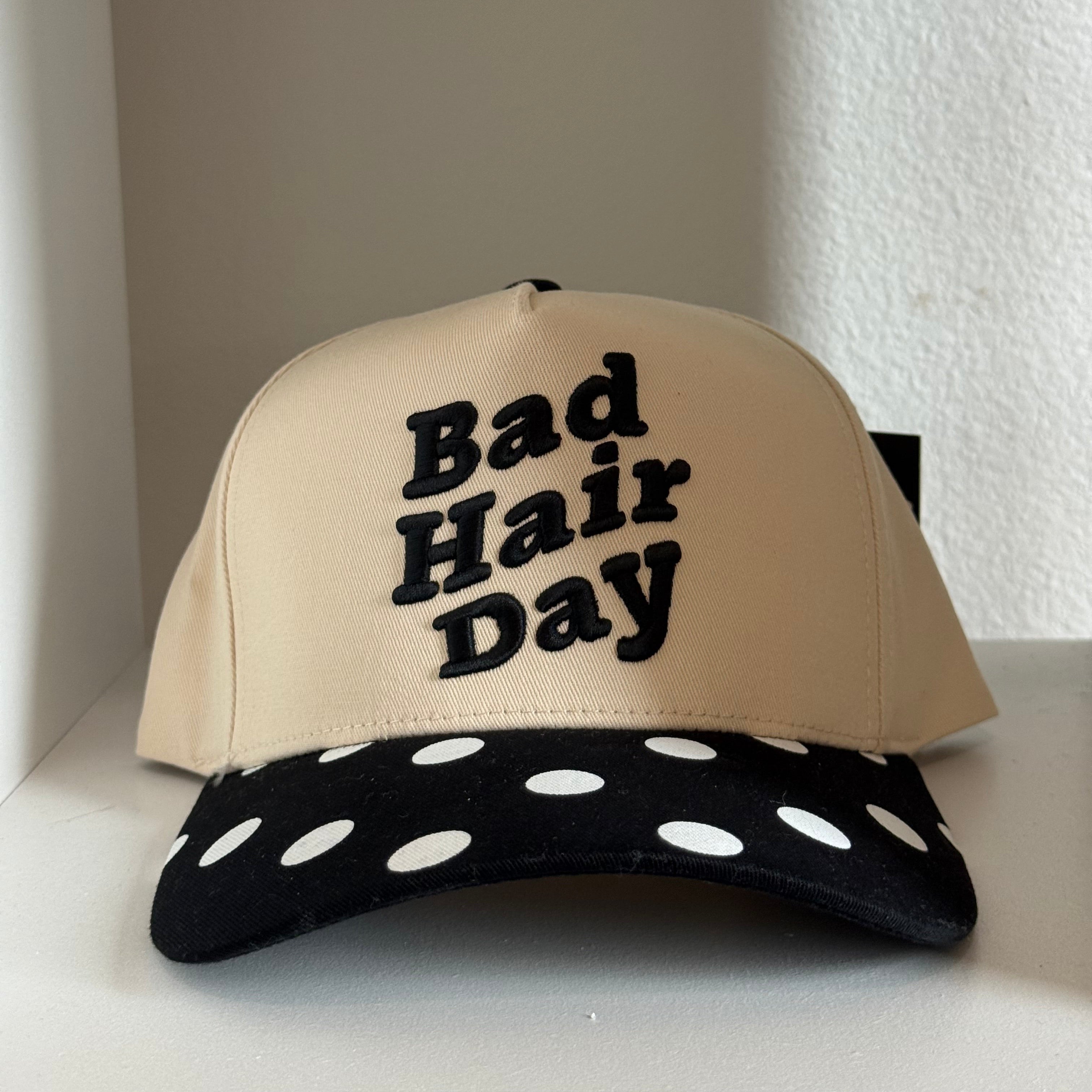 “Bad hair day” trucker hat