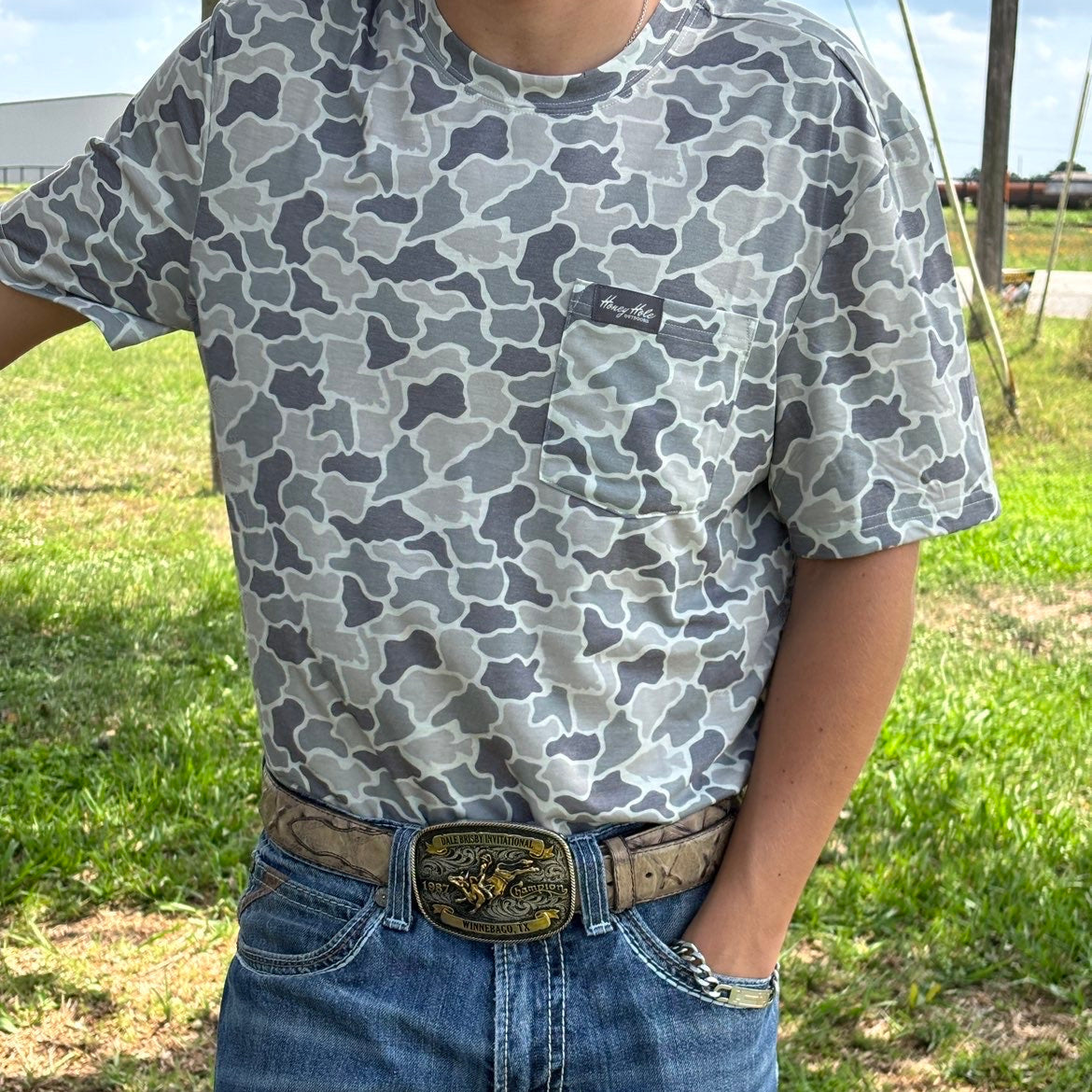 Mens duck camo t shirt