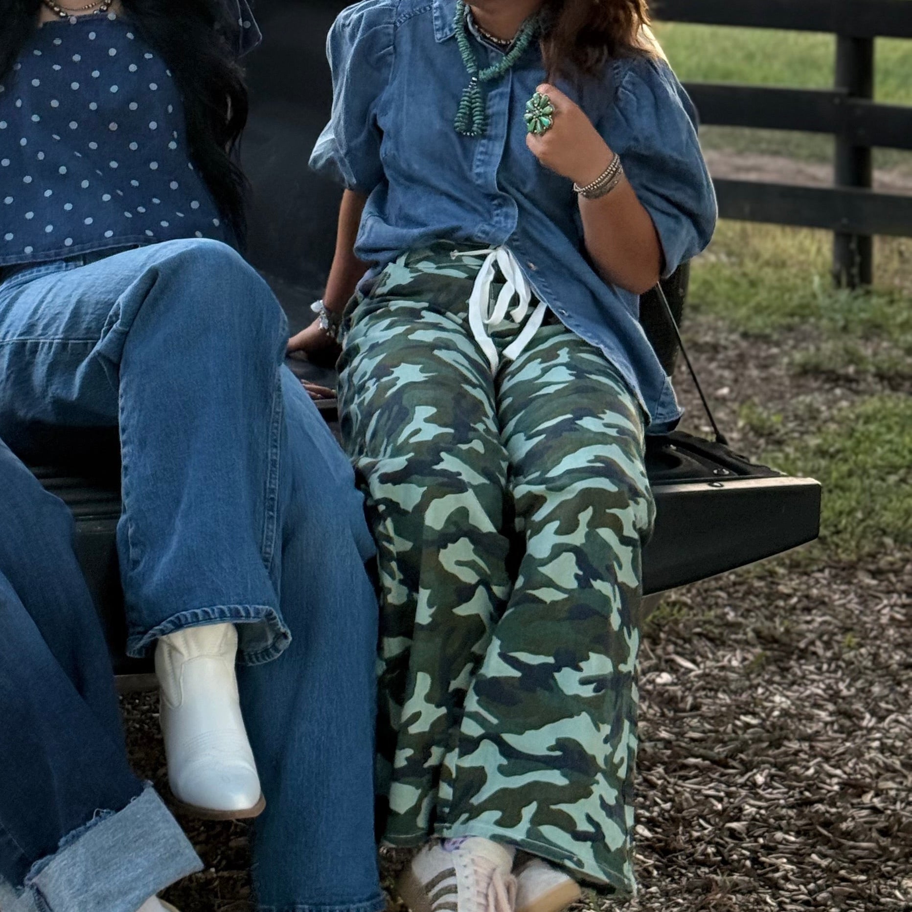 Dakota camo jeans