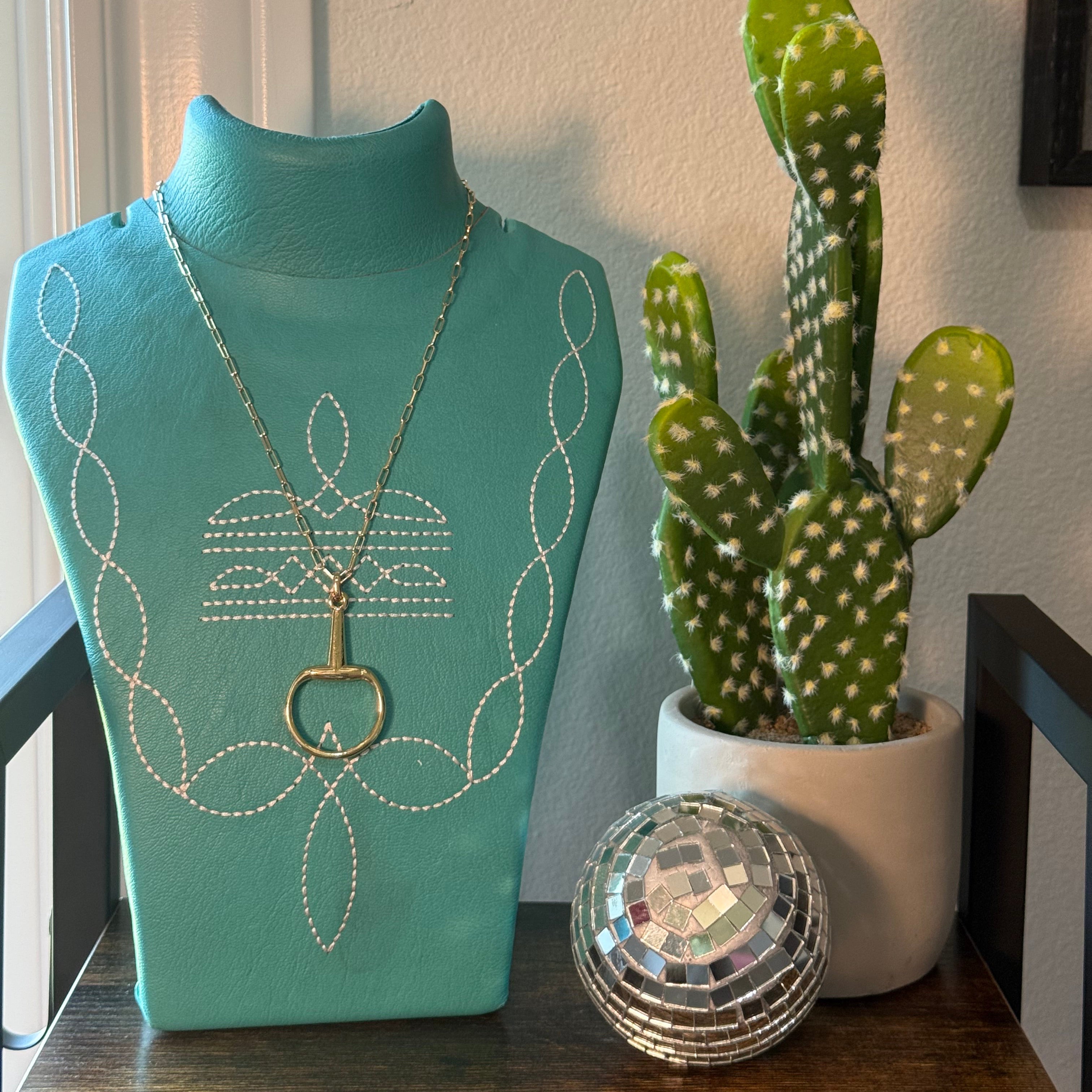 Single bit necklace