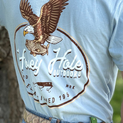 Mens light blue t shirt