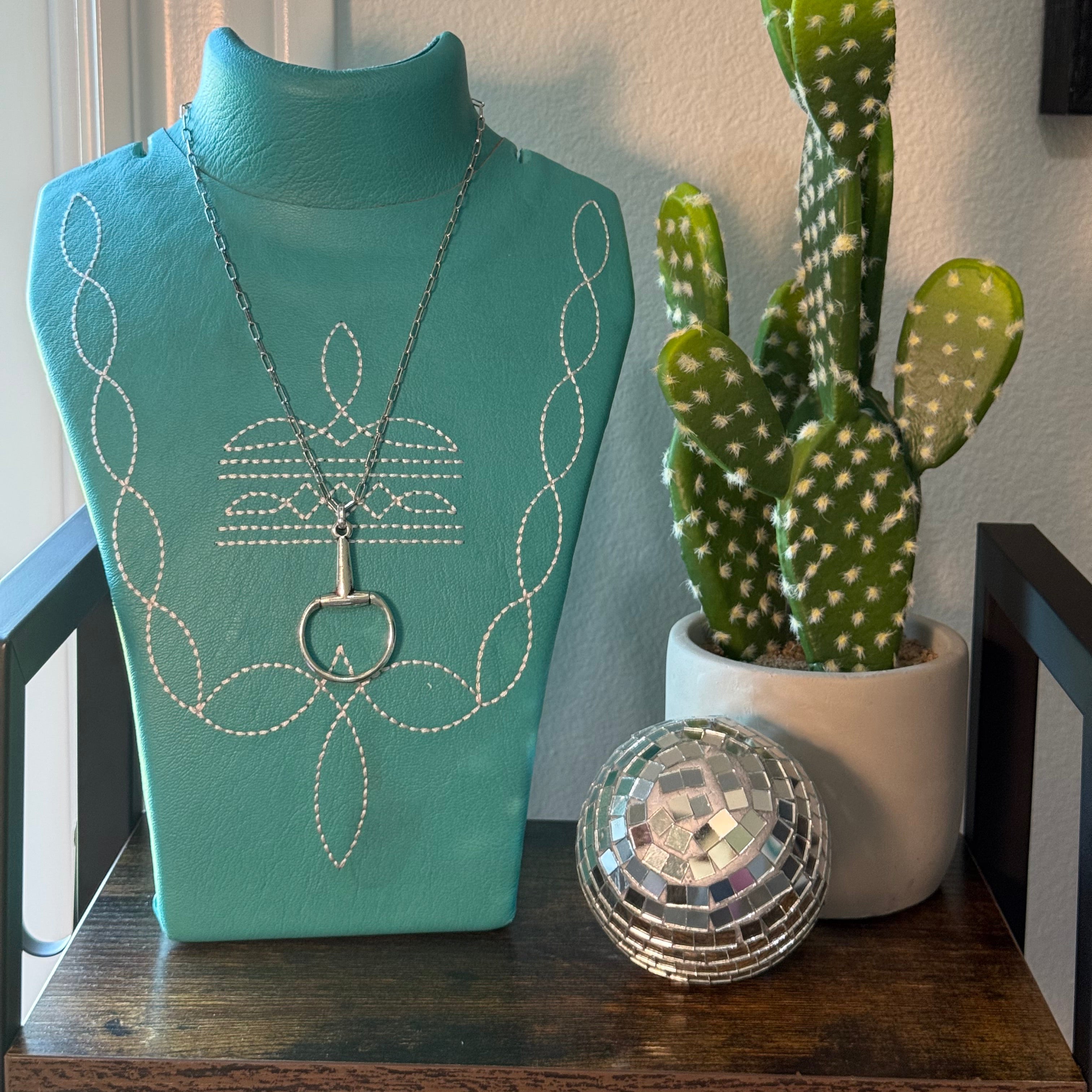 Single bit necklace