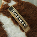 Silver apple watch band