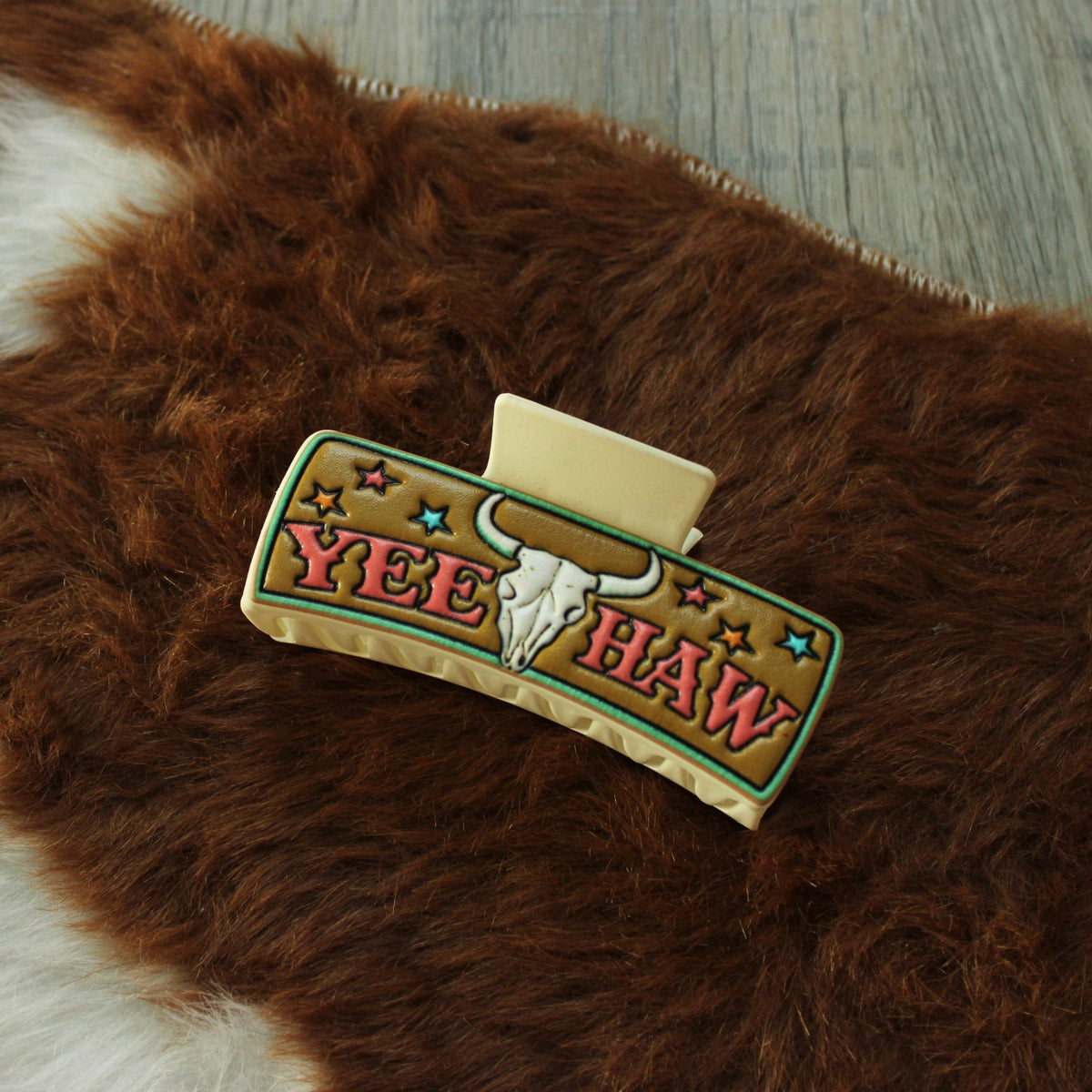 “Yeehaw” claw clip