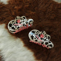 Cowgirl hat claw clip