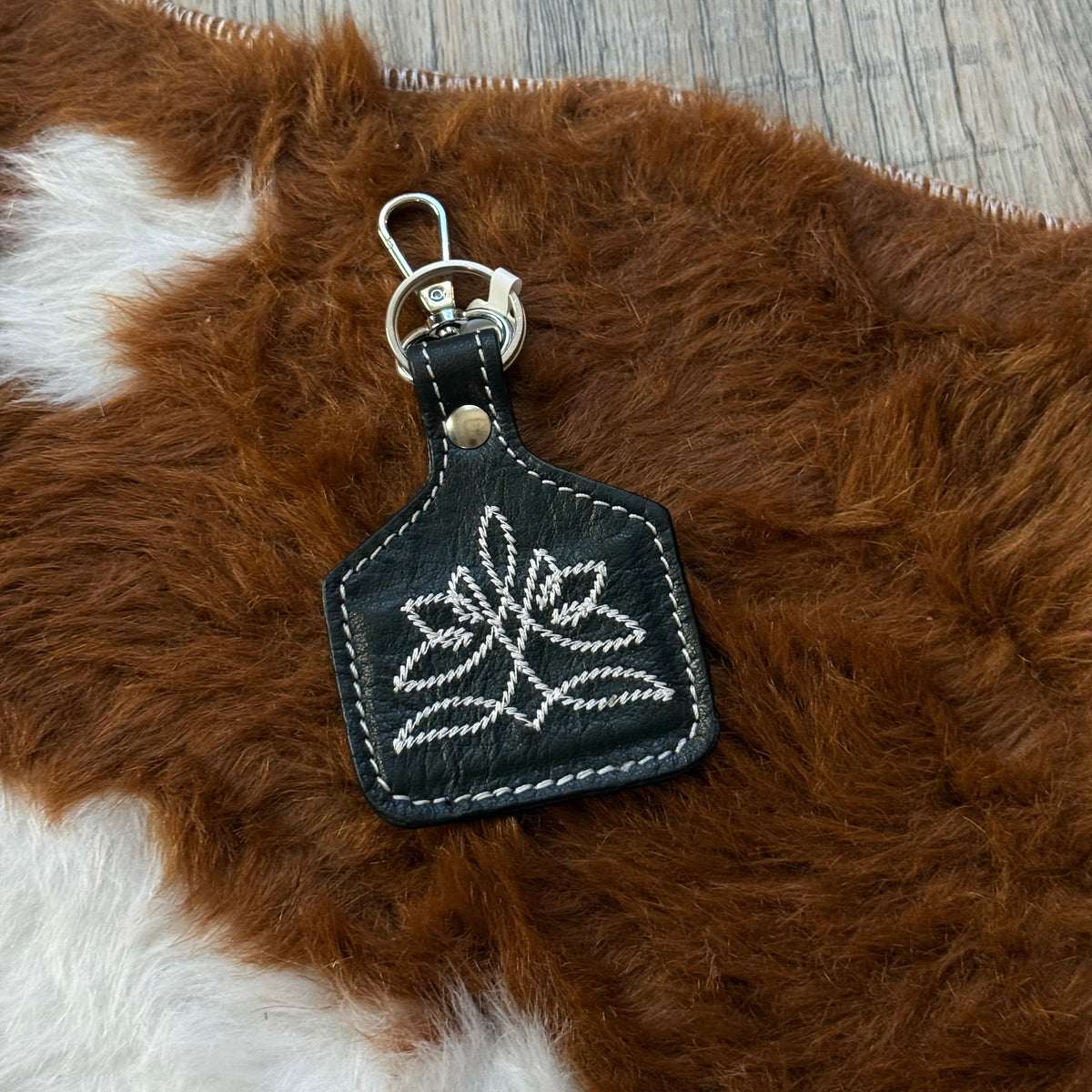 Cowtag keychains